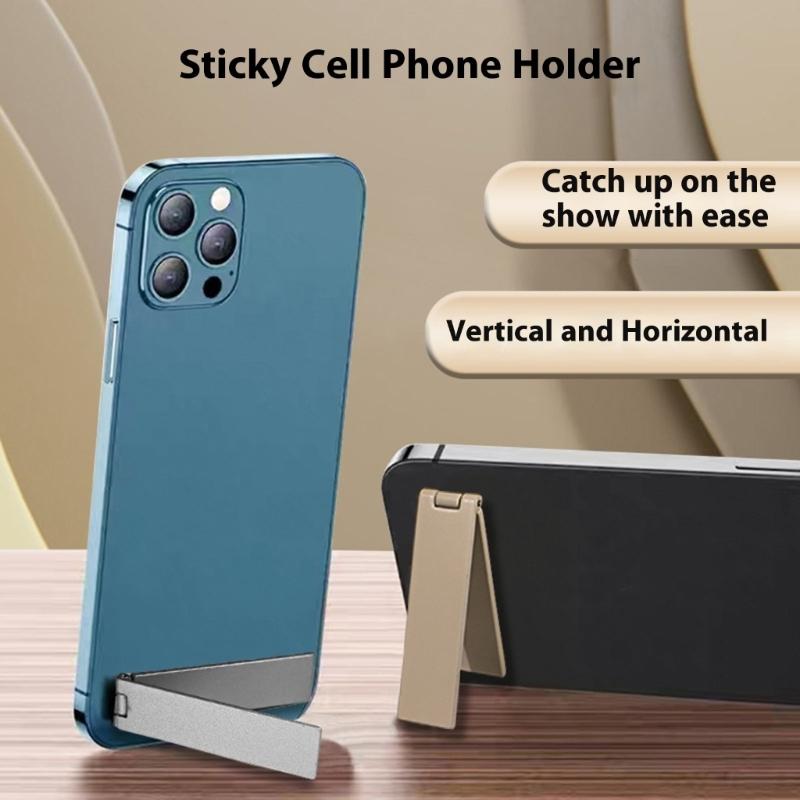 2 Stück Klebe-Handyständer Vertikaler/Horizontaler Halter Handyhalter für Video Handy-Ständer Faltbare Halterung