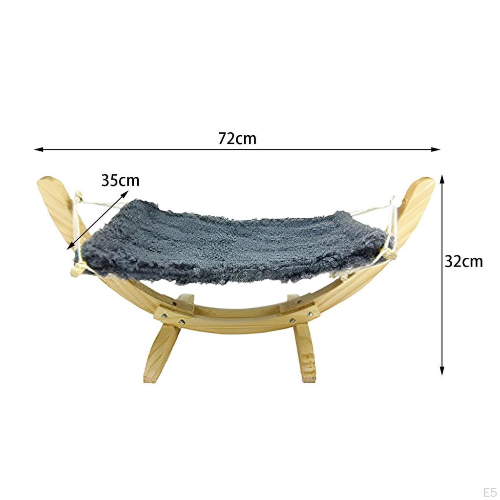 Cama Hamaca para Gatos Mueble Silla Columpio Camas para Mascotas para Gatito Jugar Trepar