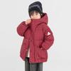 Boy's Houndstooth Winter Down Parka
