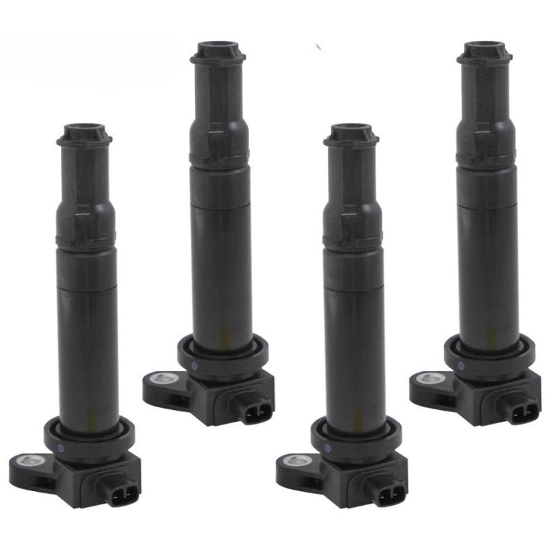 4PCS 27301-26640 2730126640 Car Engine Ignition Coil For Hyundai Accent Kia Rio Elantra Cerato