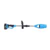 Cordless Leaf Blower 21V Li Battery Powered 520CFM Foldable Electric Blower for Yard Lawn Care Blue US Plug