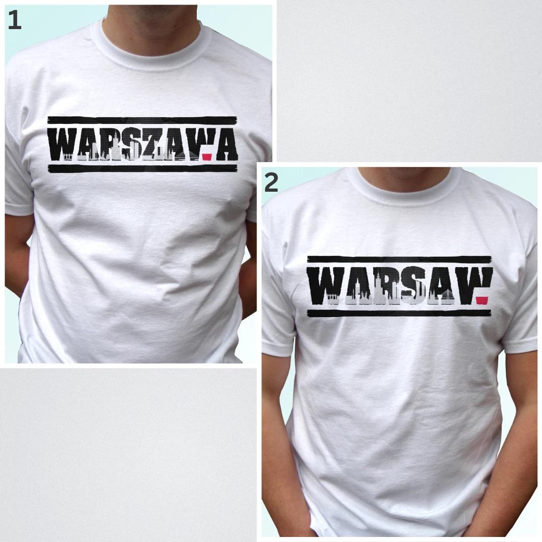 Warsaw kids boys T-Shirt Warszawa koszulka Polska gift holiday tee Poland top all sizes 100