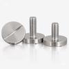 304 Slotted Flat Round Head Screws - GB833 M2.5 to M10
