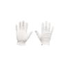 [Mitani Corporation] Quality Control Gloves (Size M / White / 100% Cotton) Work Gloves (Smooth / 12 Pairs / No Gusset) Ambidextrous Cotton Gloves