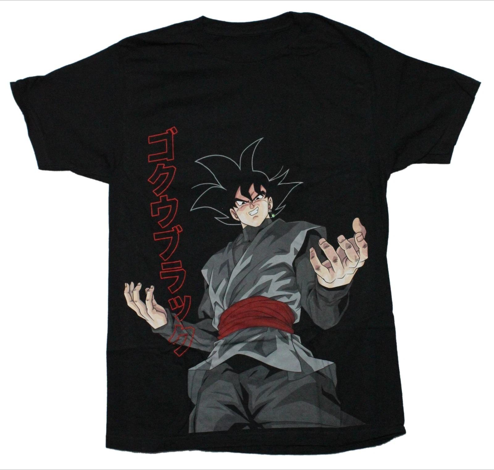

Summer Dragon Ball Super TShirt Men Goku Black Anime Graphic Short Sleeve Oversized Streetwear Loose Fit Anime Fan Top 4XL