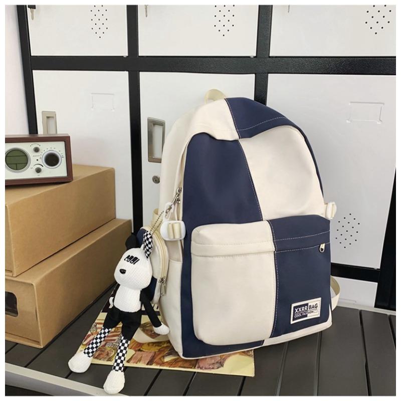 School Bag New High-value Niche Design Trendy and Cool Backpack Couple Light Travel Large-capacity Backpack Men