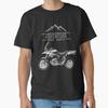 Adventure Before Dementia Funny Mountain Adventure GS Motorcycle Bike Classic T-Shirt