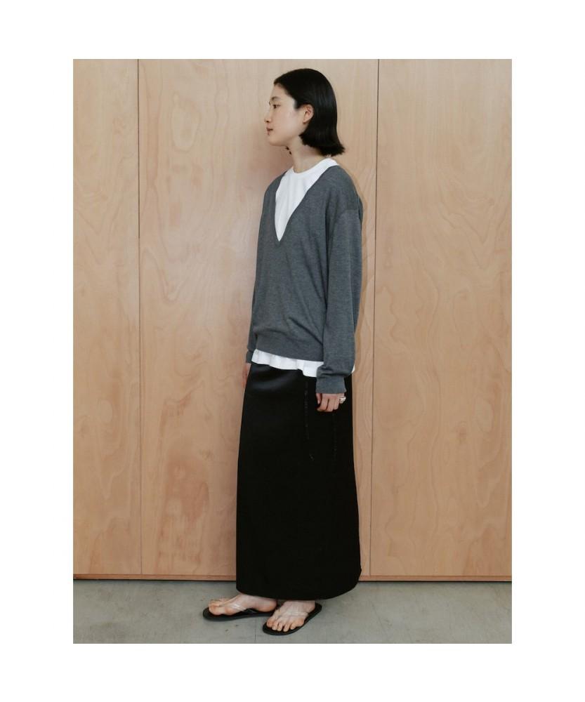 Diaepeocheo String Maxi H Line Skirt Black (Ta6427A015)