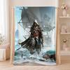 Super Game A-Assassin's CreedS Throw Summer Flannel Throw Blanket Soft Antistatic Washable KidFriendly Couch Bed