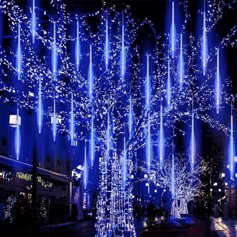 Outdoor LED Meteor Shower String Lights