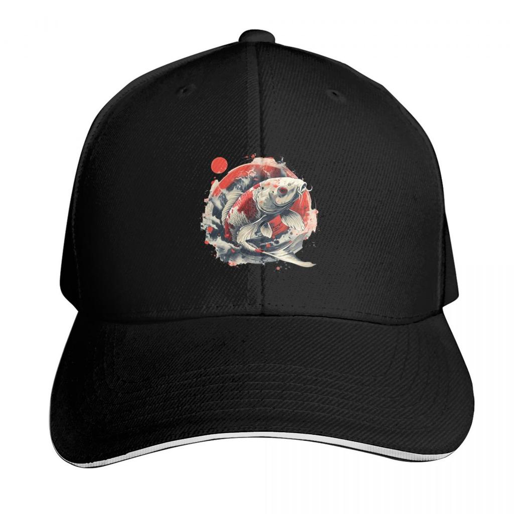 Koi Rising Cap Fashion Casual Baseball Caps Adjustable Hat Hip Hop Summer Unisex Baseball Hats Polychromatic