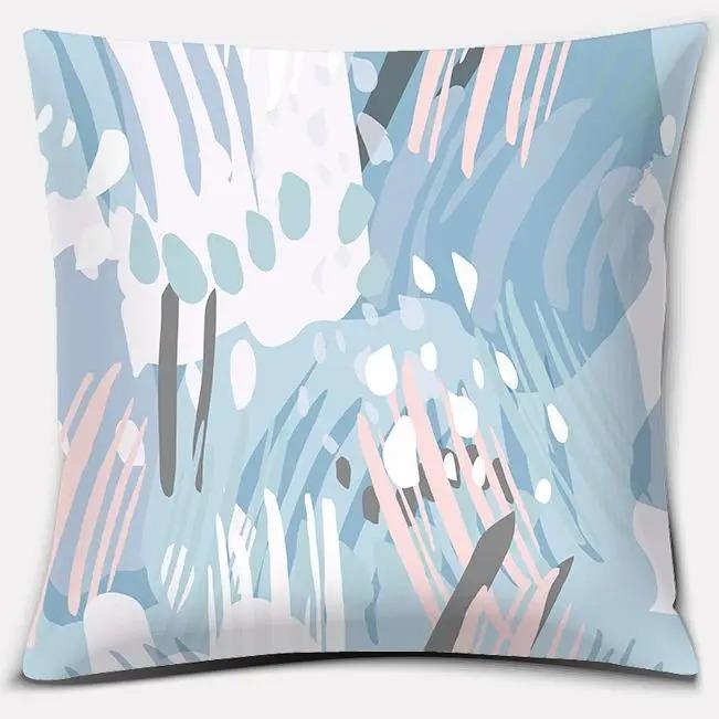 

Офис Гостиная Дом Наволочка Синий Пингвин Животное Наволочка Украшения для Машины 40x40cm