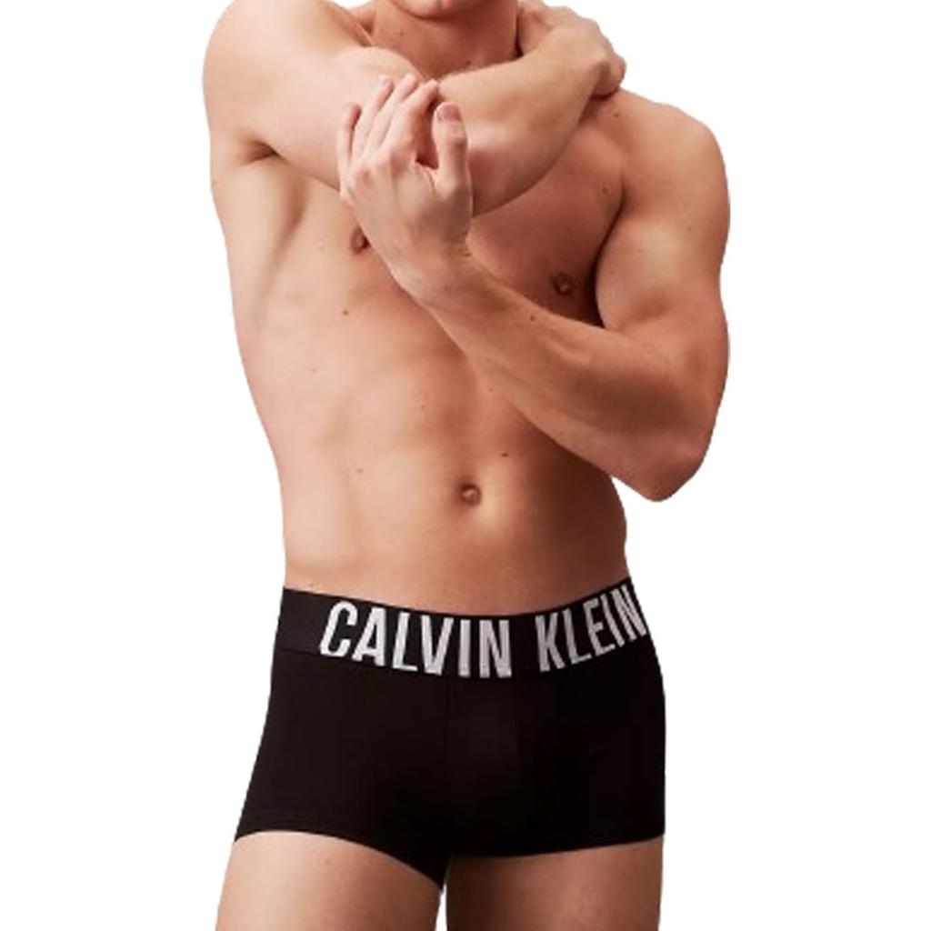 ck Boxer Briefs Low Rise Closed Front Underwear Intense Power NB3611 BLACK L [Calvin Klein] 3-Pack Men's (001) [Item]