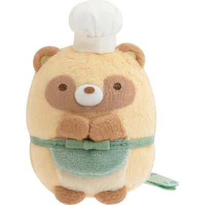 MV62001 Sumikko Gurashi Collection Tanuki's Round Restaurant Handheld Plush Toy - Tanuki