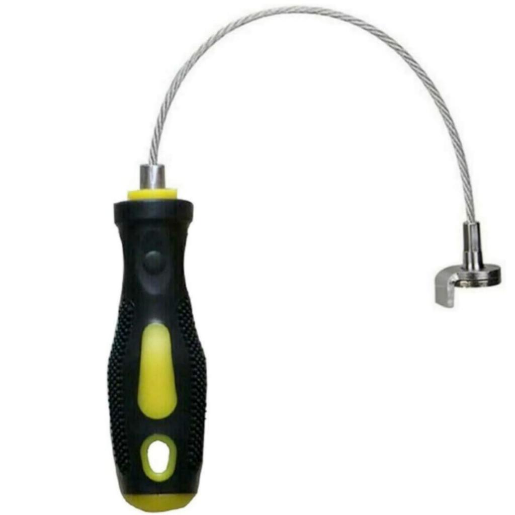 Magnetic Drain Bolt Tool Drain Plug Remover Removal Tool Anti-burn Replacement Auto Repair Tool