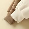 Baby Long Pants Winter Clothing with Plush and Thickened Baby Pants Autumn and Winter Cotton Pants for Boys Girls and Children