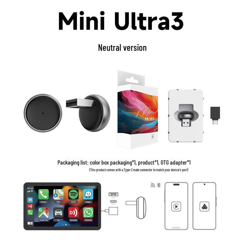 Carlinkit Wireless CarPlay & Android Auto Adapter Box