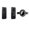 2 in 1 Cellphone Clamp with 17mm Ball Head Smartphone Mount Adapter Magnetic Mount Holder Stand Universal Quick Install
