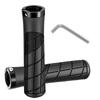Selinear Bicycle Grips, Pair, Rubber, Easy Installation, Ergonomic, Non-Slip Texture, Durable, Easy Grip, 2.2cm Inner Diameter, for Mountain Bikes
