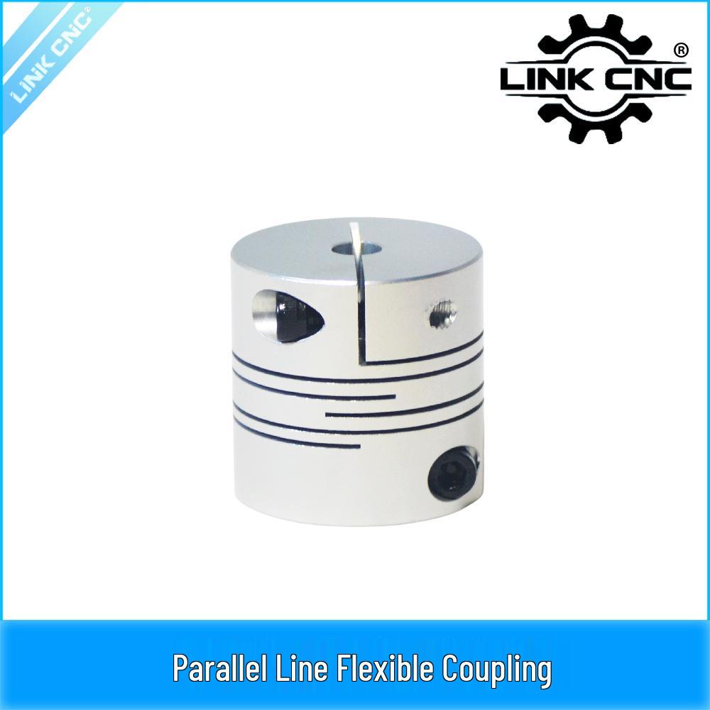 CNC Aluminum Alloy Elastic Servo Motor Encoder Coupling D50L50 Inner Diameter 10*19 (1 piece)