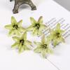 10/20/50 Pcs Silk Artificial Flower Lily Flower Head DIY Crafts Scrapbooking Home Wedding Room Party Wreath Decor Accessories