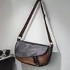 New Handheld Business Leather Shoulder Bag, Crossbody Bag, Sports and Leisure Bag