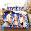 3D Print Saekano How To Raise A Boring Girlfriend Bedding Set Cartoon Anime Three-piece Set Adult Kid Bedroom Duvet Cover Sets