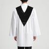 Plain Design V Stole V Shape Graduation Stole Fashion Choir Stole  Unisex