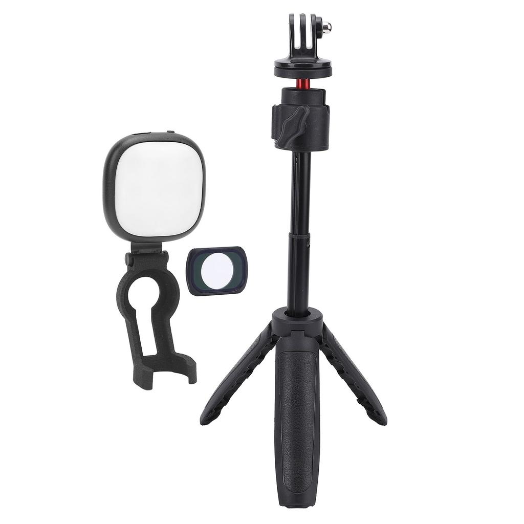 LED Video Light with Tripod 18 Filter and Bracket Soft Light 7 Modes 3 Color Temperature Portable