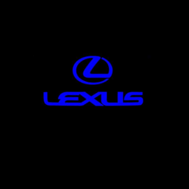 2pcs HD Car Door Welcome Light Logo Emblem Projector Lamps For Lexus GS IS LS500h ES260 ES300h RX350h NX260 UX260 LM LC RZ450e