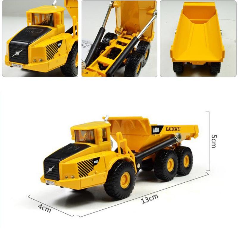 Model wywrotki Kdw 1/87 Diecast, Metalowy Pojazd Budowlany Dla Dzieci