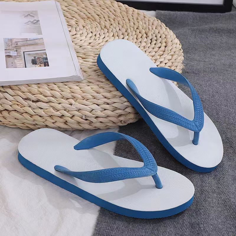 Flip-flops summer rubber drag men's and women's beach cool slippers