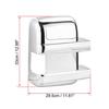 For 2008-16 Ford F250 F350 SuperDuty Chrome Add-on Style Full Mirror Covers Caps