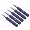 5Pcs Fiber Optic Cleaner Pen LC MU Connector End Cleaning for Dia 1.25mm Ferrules SC FC ST 800+