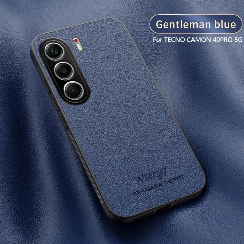 Luxury Business Leather Soft Frame Magnetic Cover For Infinix Tecno Camon 40 Pro Camon40Pro 5G Phone Cases Capa