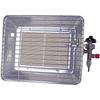 Construction Site Infrared Heater - ROTHENBERGER - 4200 W - With Pressure Regulator and Flexible Hose - Low - Grey