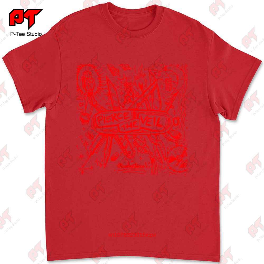 

Pierce The Veil T Shirt Metal Music Ptv Misadventures Cotton Xs To 5Xl JZC8 S