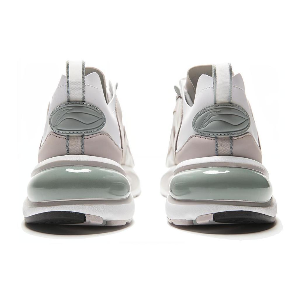 Li Ning V8 Trendy Mesh Non slip Lightweight Low top Running Shoes Men's Bellflower Gray ARHP093-2