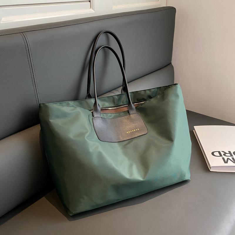 Nylon Tote Bag New Large Capacity Fashionable Simple Women's Shoulder Bag Travel Commuting Bag Crossbody Bag