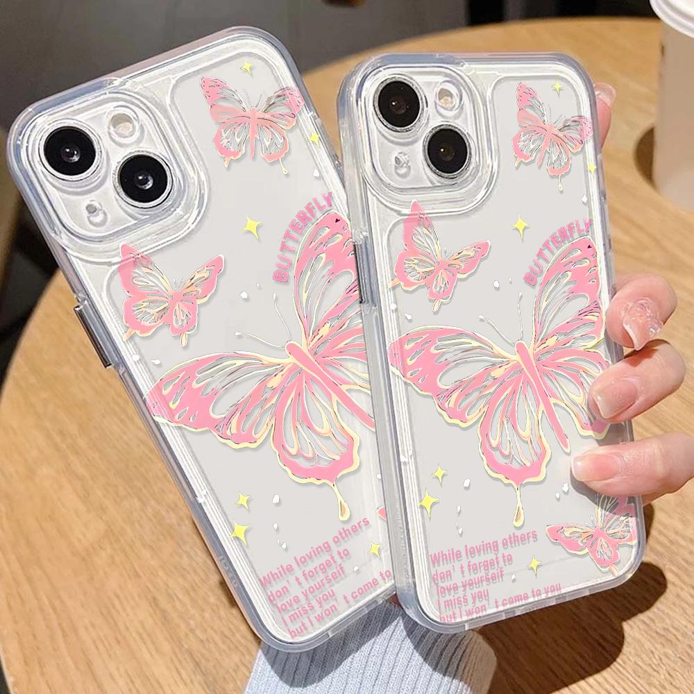 Butterfly Phone Case For Samsung Galaxy A56 5G A55 A36 A26 A16 A15 A35 A34 A33 A54 A53 A52s A25 A14 A13 A06 A05s A05 Soft Cover
