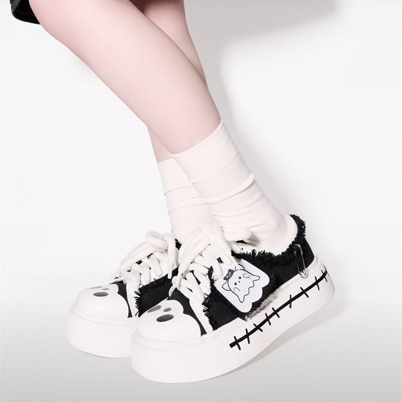 New Cute Girls' Sports Shoes, Student Shoes, Board Shoes and Single Shoes