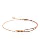 Saai Sunshine Citrine String Bracelet (Rose Gold)