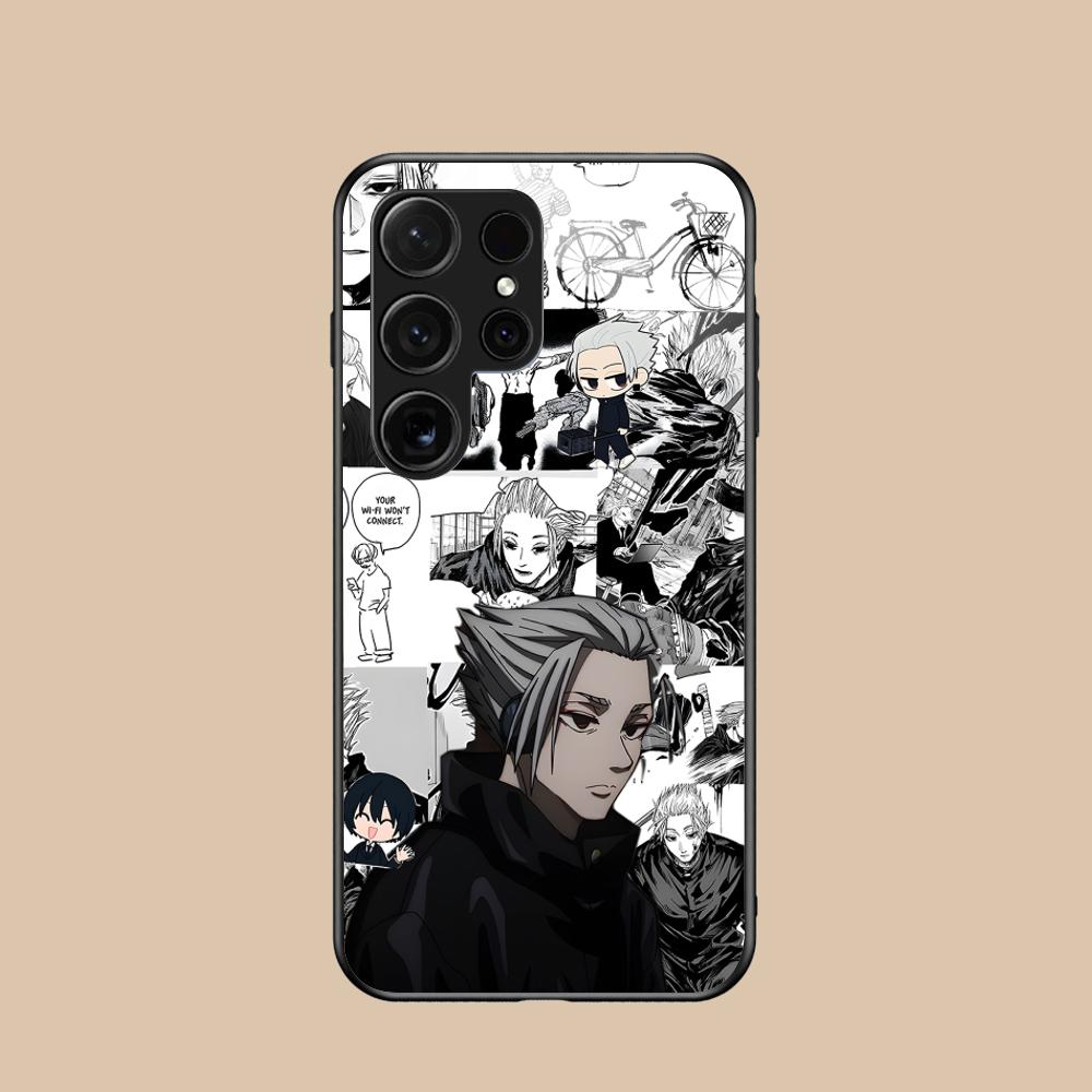 

Sakamoto Days Gaku Phone Case for Samsung Galaxy A56 55 54 53 52 51 36 35 34 23 16 15 5G Glass Colorful Cover Pretty Cover Galaxy A16