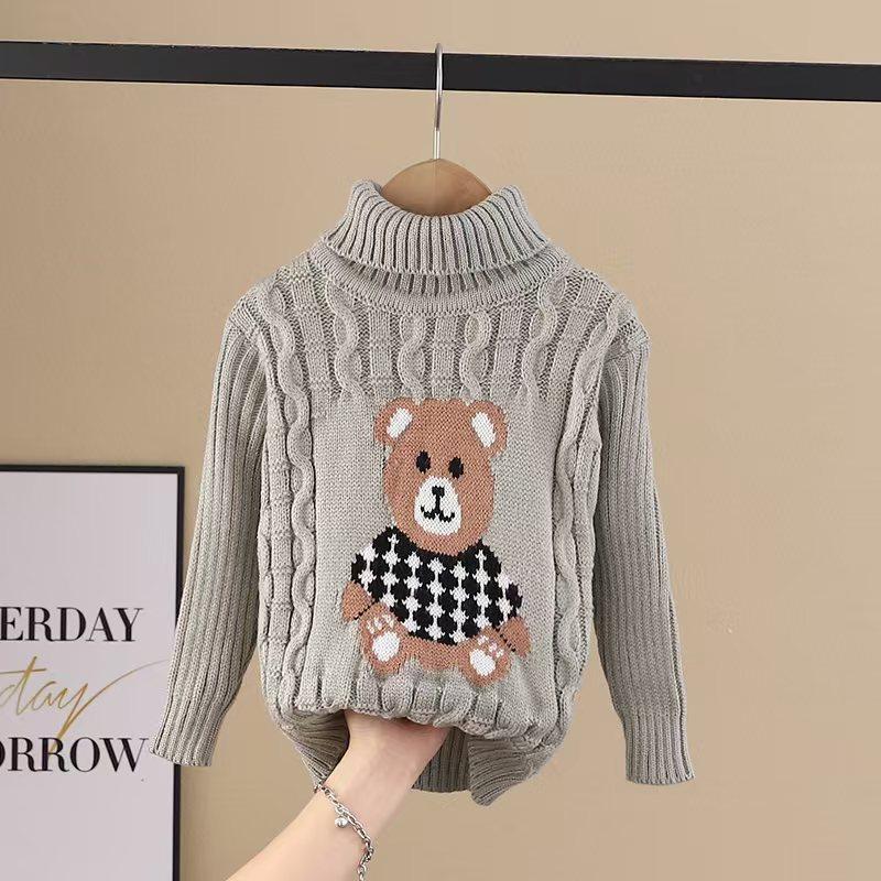 Children's Sweaters 2026 Autumn and Winter New Products Small and Medium-sized Long-sleeved