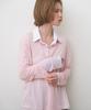 Biyul Tencel See-Through Collared T-Shirt_3Color