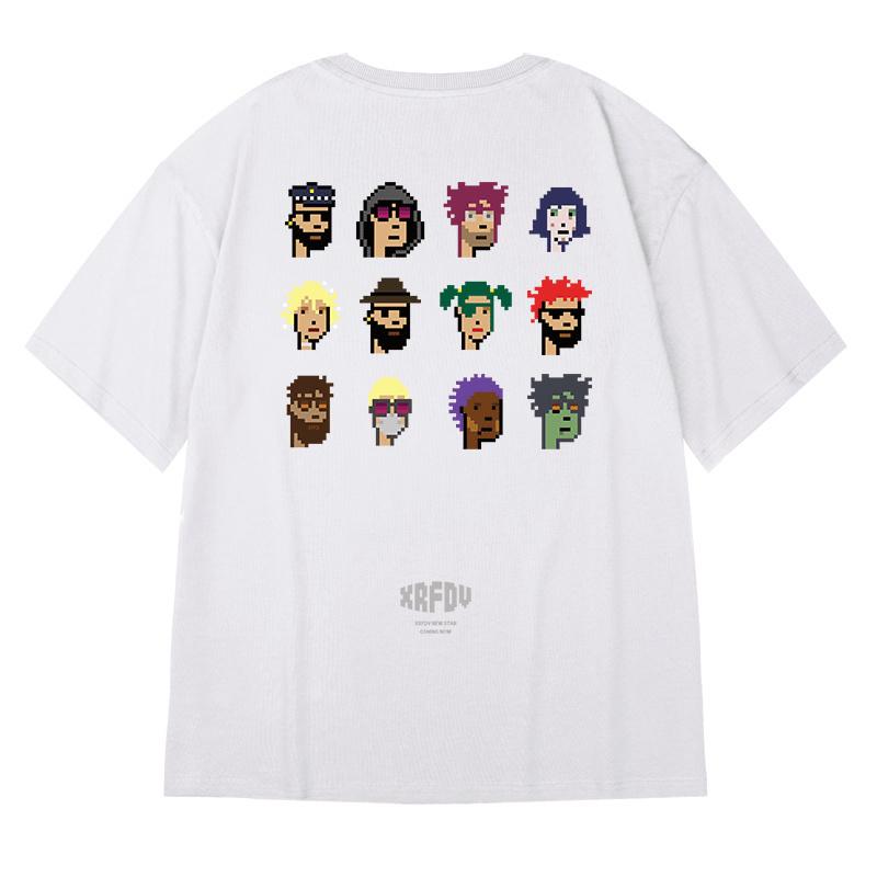 Zazomde Punk T Shirt Streetwear Hip Hop Vintage Retro Graphic Print Gothic Tshirt Harajuku Casual Cotton Short Sleeve Tshirt