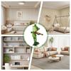 Frog Ornament Cute Cartoon Frog Statue Outdoor Accessory Figurine Resin Guitar Violin Outdoor Decor Holding Musical Instrument
