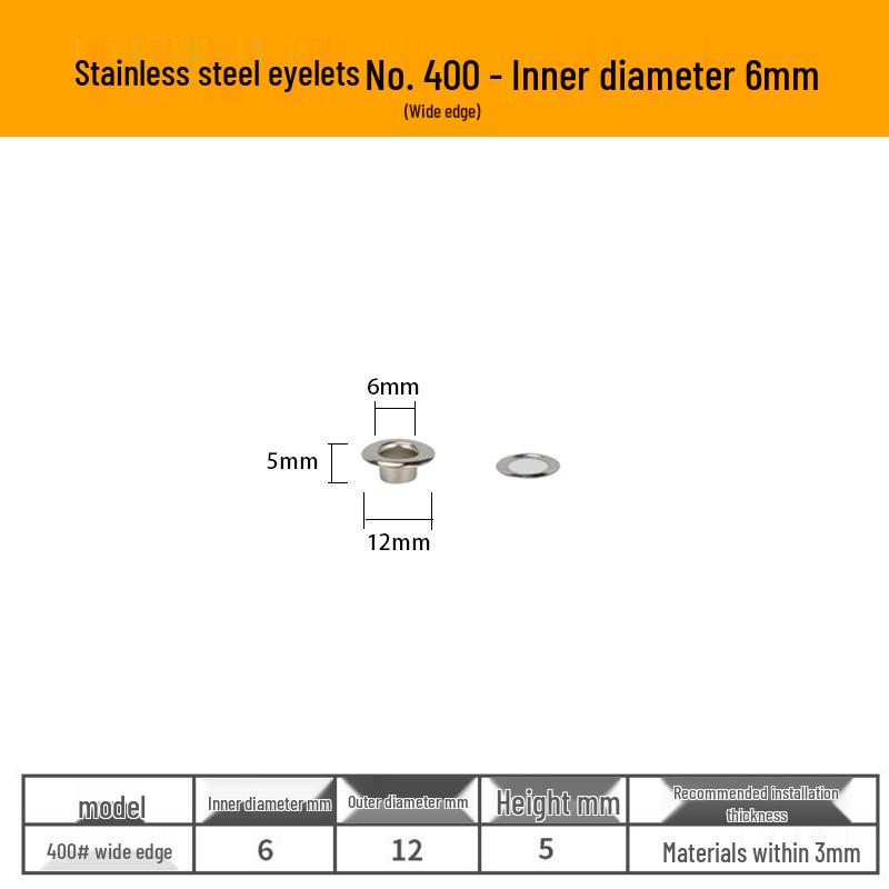 Manual Leather Grommet Hole Punch & Eyelet Rivet Tool