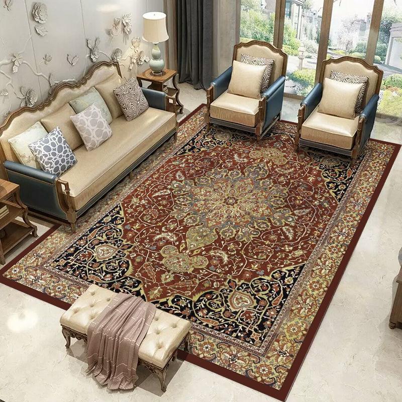 

Ретро ковры для гостиной персидский марокканский декоративный домашний ковер большие ковры для спальни гостиная ковер большой размер 180x200 50x80cm 19.68x31.4in