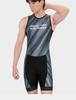 NUCKILY Triathlon Quick-Dry Sleeveless Vest and Swimsuit for Running & Cycling